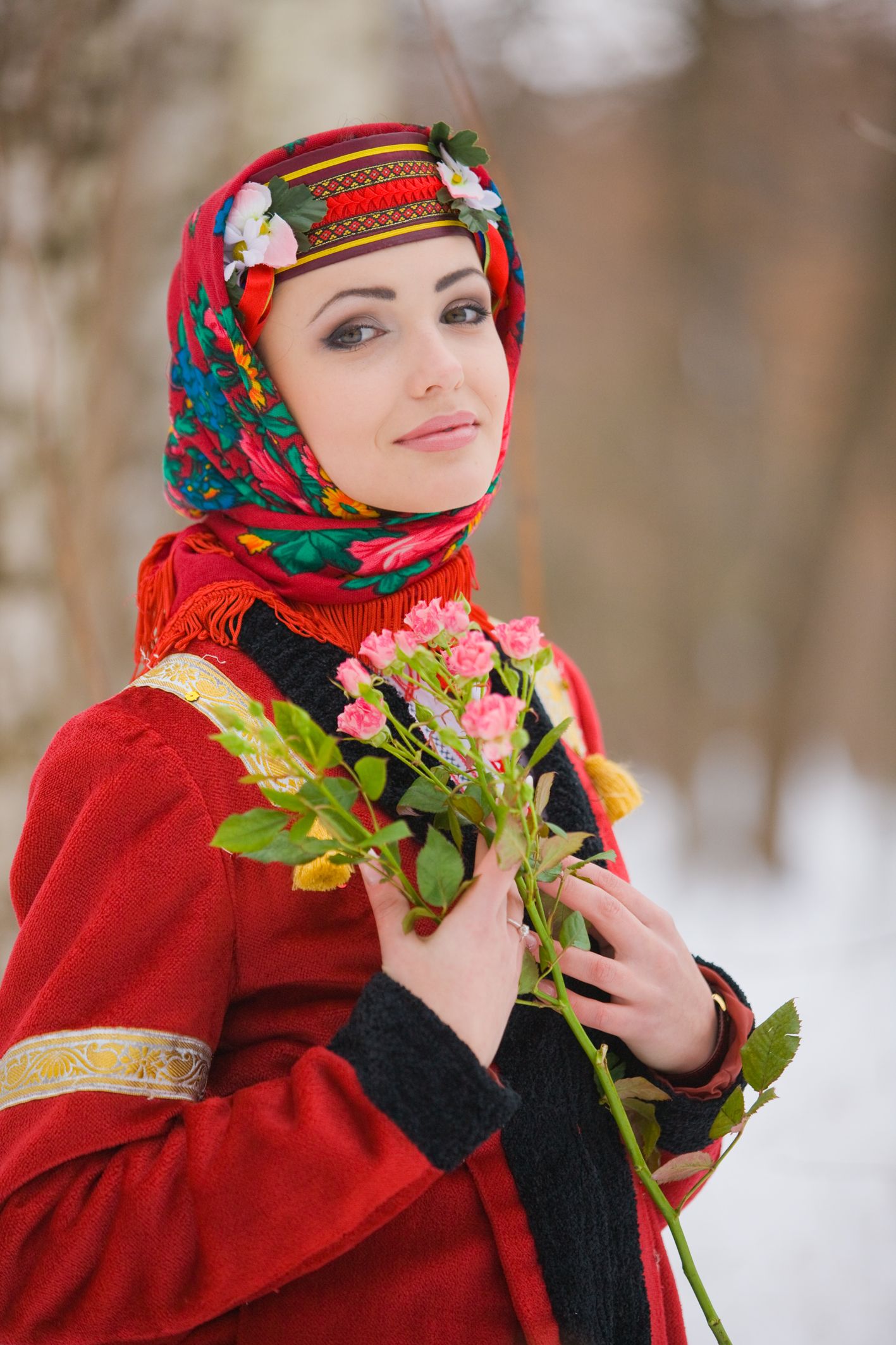 Sexy girl Girls in Slavic costumes in Bahawalpur